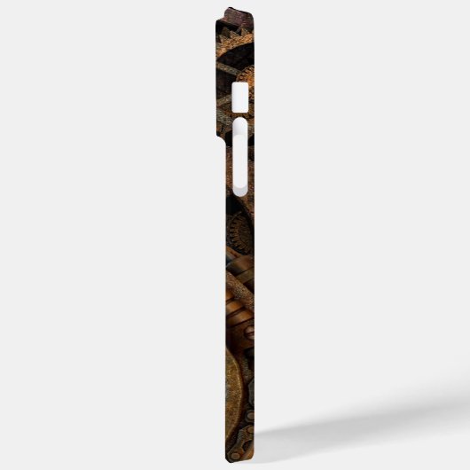 rustieke Metal Industrial Gear Steampunk Case-Mate iPhone Case (Achterkant / Links)