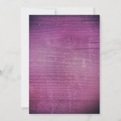 rustieke metselaarpotten en lichten bruiloft uitno kaart (Achterkant)