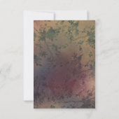 Rustieke Metselpot Kaars Takken Trouw RSVP Kaarten (Achterkant)