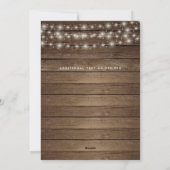 Rustieke Metselwerk Potten Lichten Hout VAARWEL To Feestdagenkaart (Achterkant)