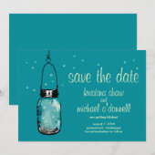 Rustieke Metselwerkpot & Vuurgidsen Bewaar de Datu Save The Date (Voorkant / Achterkant)