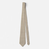 Rustieke Micro Check Stropdas (Voorkant)