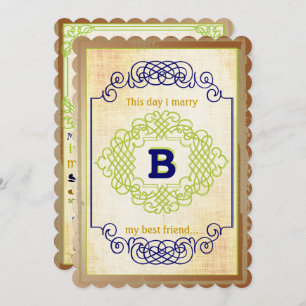  rustieke middeleeuwse blauw koper en groen kaart