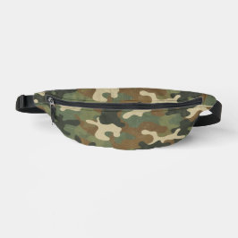 Rustieke Militair Camouflagepatroon Heuptasje
