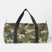 Rustieke militaire camouflagepatroon plunjezak (Achterkant)