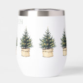 Rustieke minimale kerstboom (Achterkant)