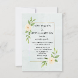 Rustieke Minimalistische Elegante Bewaar de Datum  Save The Date