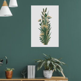 Rustieke minimalistische Natuur kunst Poster