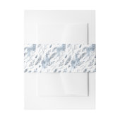 Rustieke minimalistische winter berg bruiloft uitnodigingen wikkel (Voorkant Voorbeeld)