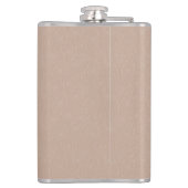 Rustieke Moderne Bergen Custom Groomsman Heupfles (Achterkant)