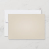 Rustieke moderne blauwe uil op boomtak bedankkaart (Achterkant)