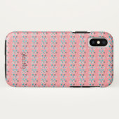 Rustieke moderne bloemen Case-Mate iPhone case (Achterkant (horizontaal))
