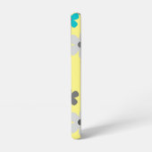 Rustieke moderne bloemen samsung galaxy hoesje (Linkerkant)
