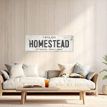 Rustieke moderne boerderij Homestead & City Canvas Afdruk<br><div class="desc">Verhoog uw leefruimte met onze prachtige Stretched Canvas Wall Art Homestead Sign, waar tijdloze charme voldoet aan de moderne esthetiek van de boerderij. Dit kunstwerk combineert moeiteloos rustieke elegantie met een industriële rand, met een faux gebarsten en verdrietige off-white achtergrond die een gevoel van geschiedenis uitstraalt door scherpe verf en...</div>