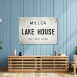 Rustieke moderne industriële boerderij Lake House  Canvas Afdruk<br><div class="desc">Verhoog uw leefruimte met onze prachtige uitgerekte canvas muur kunst industriële boerderij meer huis teken, waar tijdloze charme voldoet aan de moderne boerderij esthetiek. Dit kunstwerk combineert moeiteloos rustieke elegantie met een industriële rand, met een faux gebarsten en verdrietige off-white achtergrond die een gevoel van geschiedenis uitstraalt door scherpe verf...</div>