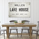 Rustieke moderne industriële boerderij Lake House Canvas Afdruk<br><div class="desc">Verhoog uw leefruimte met onze prachtige uitgerekte canvas muur kunst industriële boerderij meer huis teken, waar tijdloze charme voldoet aan de moderne boerderij esthetiek. Dit kunstwerk combineert moeiteloos rustieke elegantie met een industriële rand, met een faux gebarsten en verdrietige off-white achtergrond die een gevoel van geschiedenis uitstraalt door scherpe verf...</div>