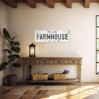 Rustieke Moderne Industriële Boerderij Lang teken