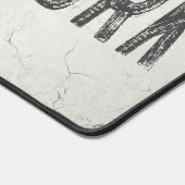 Rustieke Moderne Industriële Boerderij Mannelijke  Bureaumat (Hoek)