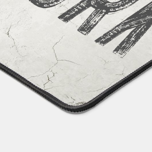 Rustieke Moderne Industriële Boerderij Mannelijke Bureaumat (Hoek)