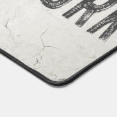 Rustieke Moderne Industriële Boerderij Meisje Naam Bureaumat (Hoek)