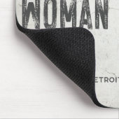 Rustieke Moderne Industriële Boerderij Meisje Naam Muismat (Hoek)