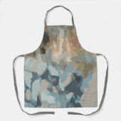 Rustieke moderne natuur kleuren organische vormen schort (Voorkant)