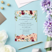 Rustieke Moderne Pompoenen Country Fall Bruiloft Acryl Uitnodigingen (Insitu (Huwelijk))