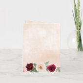 Rustieke moderne pompoenen Country Herfst Dank u k (Achterkant)