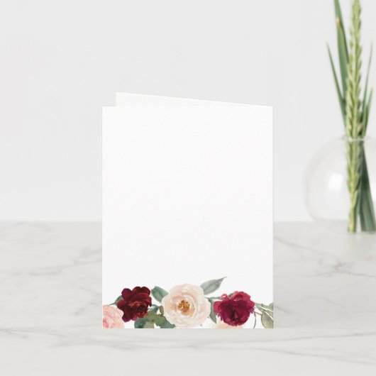 Rustieke moderne pompoenen Country Herfst Dank u k (Achterkant)