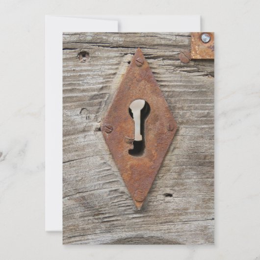 Rustieke Moderne Script Huwelijksfoto Save the Dat Kaart (Achterkant)