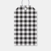 Rustieke moderne Thanksgiving-vakantie Cadeaulabel (Achterkant)