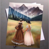 Rustieke Moederdag Kaart