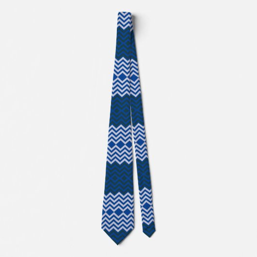 Rustieke Monogram Chic Groovy  Stropdas (Voorkant)