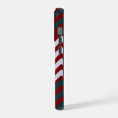 Rustieke Monogram Groovy Chic iPhone Hoesje (Linkerkant)