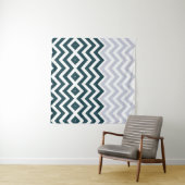 Rustieke Monogram Groovy Chic Wandkleed (In Situ (horizontaal))