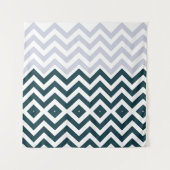 Rustieke Monogram Groovy Chic Wandkleed (Voorkant)