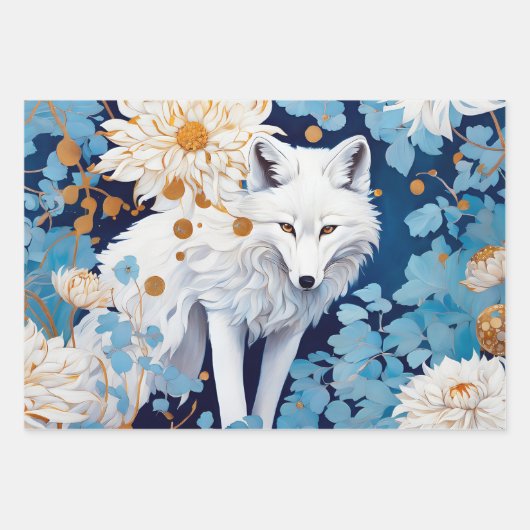 Rustieke Moose Fox Beer Decoupage Inpakpapier Vel (Voorkant 3)