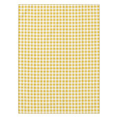 Rustieke mosterd geel Gingham Buffalo Plaid Tafelkleed (Voorkant)