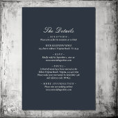 Rustieke Mountain Lake Forest Alles in een bruilof Kaart