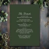 Rustieke Mountain Lake Forest Alles in een bruilof Kaart