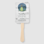 Rustieke Muis Firefly Mason Jar Handwaaier (Voorkant)