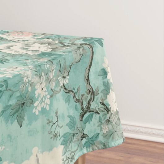 rustieke Munt Franse Country Toile Tafelkleed (Voorbeeld)