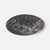 Rustieke nacht Mossy Tree Lights Bruiloft Borden Papieren Bordje (Gekanteld)