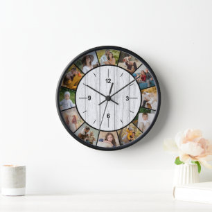 Rustieke namaak witte houten omheining 12 foto col