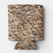 Rustieke Natuur Pebble Stones Foto Blikjeskoeler (Achterkant)