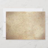 Rustieke natuur Tree Branch Lights Engagement Part Kaart (Achterkant)