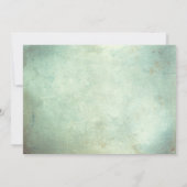 Rustieke natuur Tree Branches Lights bruiloft Kaart (Achterkant)