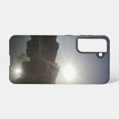 Rustieke Natuur zonsondergang Samsung Galaxy Hoesje (Achterkant horizontaal)