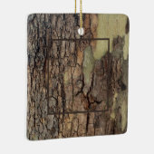 Rustieke natuurlijke noodlijdende bomen met boomsc keramisch ornament (Rechts)