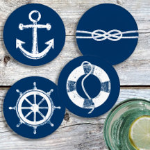 Rustieke  nautische originele kunst